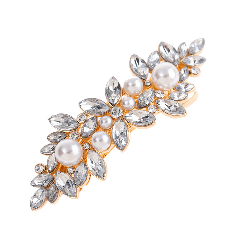 Wholesale Rhinestone Superflash Alloy Hair Clips